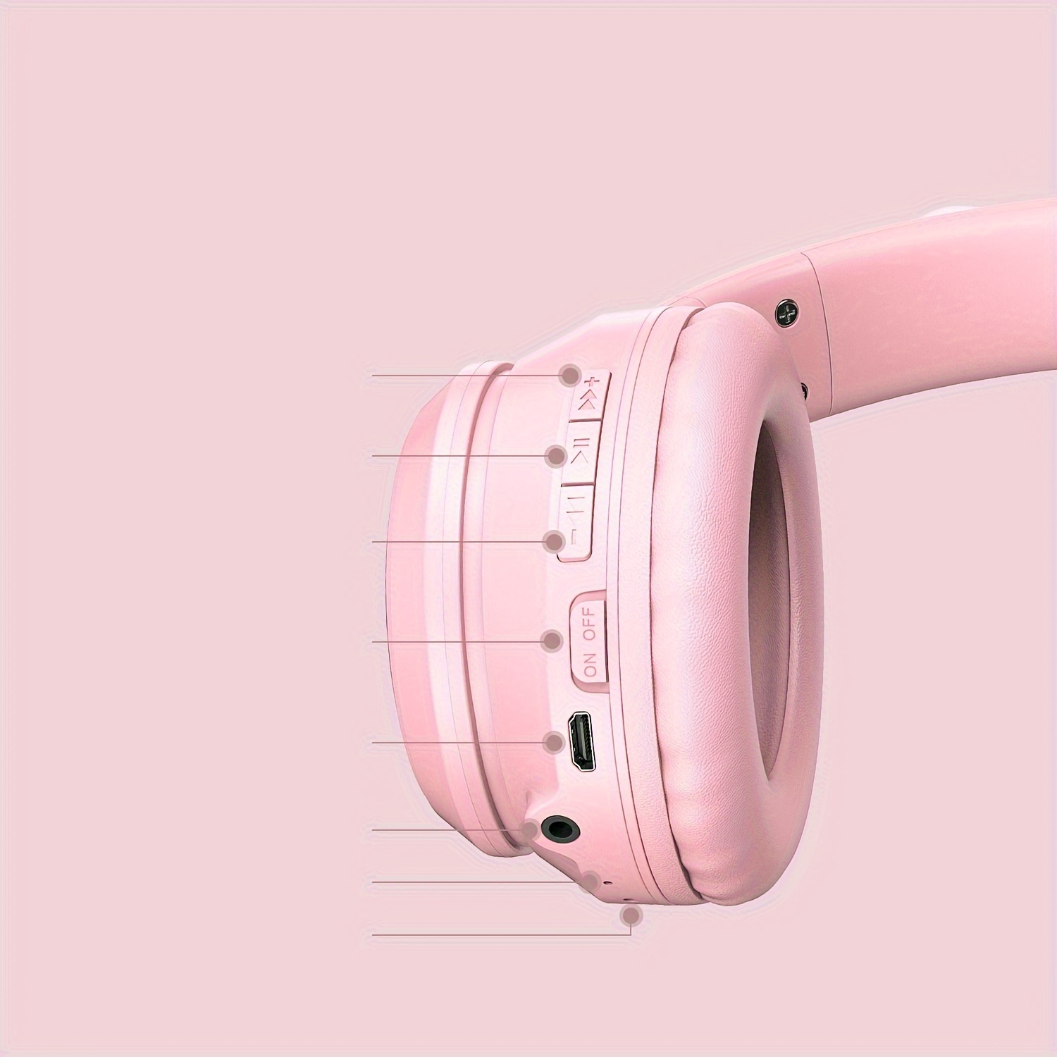 Onikuma Cat Ear Headphones: Wireless Wired Mode Foldable Rgb - Temu