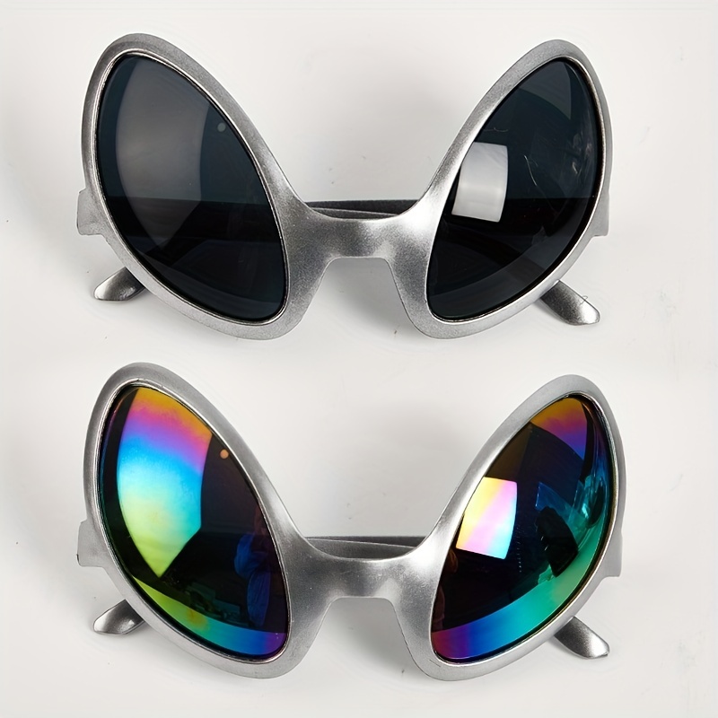 Fhioevt 4 pares Gafas Espaciales Alienígenas Gafas de Sol Futuristas Gafas  Rave Gafas de Fiesta Gafas Futuristas Gafas Techno para Juego de Rol para  Halloween, Cosplay, Carnaval, Club : : Hogar y