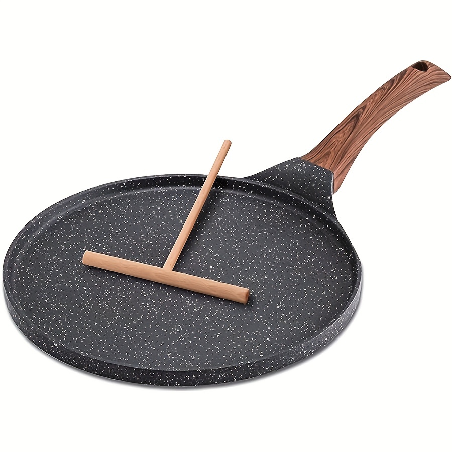 1pc Crepe Pans, Griddle For Making Tortillas, Quesadillas, Fajitas,  Pancakes, French Toast, For Induction Cooker, Cookware, Kitchen Utensils,  Kitchen