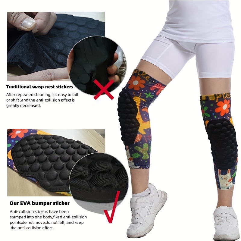 1PCS Breathable Sports Football Basketball Knee Pads Honeycomb
