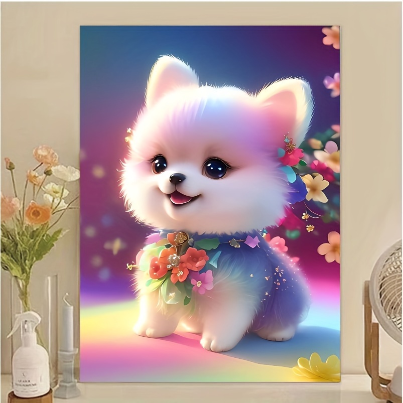 Dog Diamond Painting - Temu