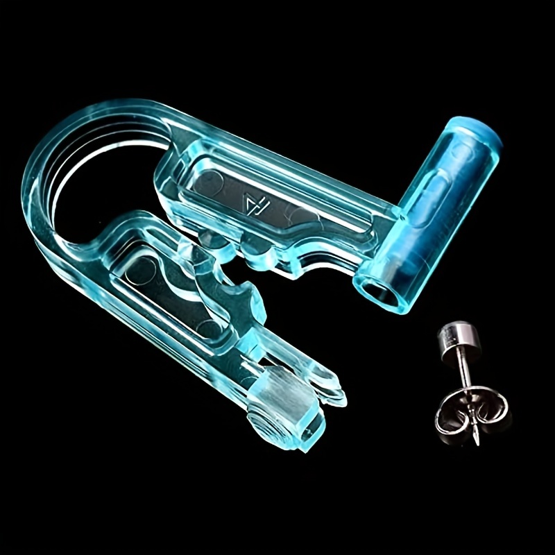 4PCS Safety Ear Piercing Kit Disposable Self Ear Piercing Gun with