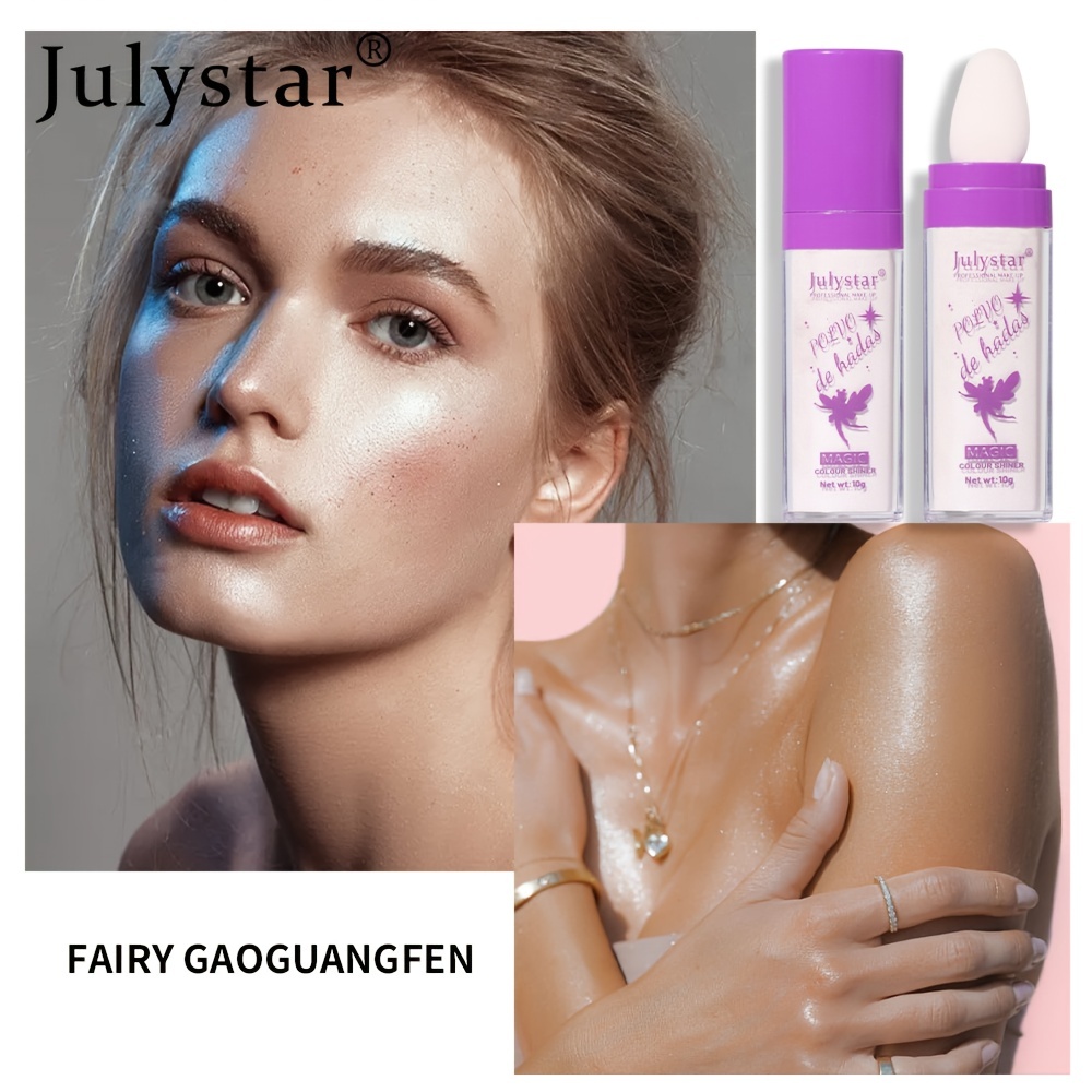 Fairy Powder Body Brightening Blusher Highlighter Makeup