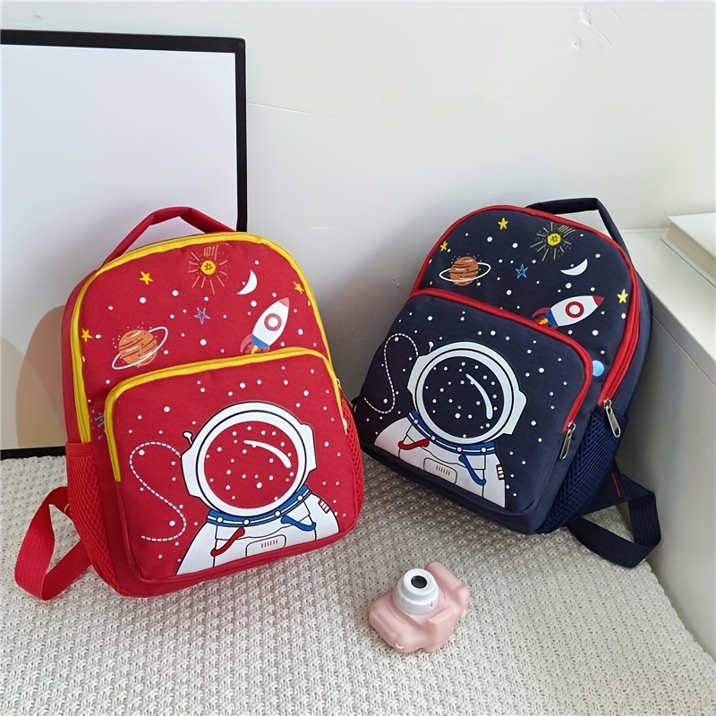 Kids' Astronaut Pattern Backpack Lightweight Casual Backpack for Primary School