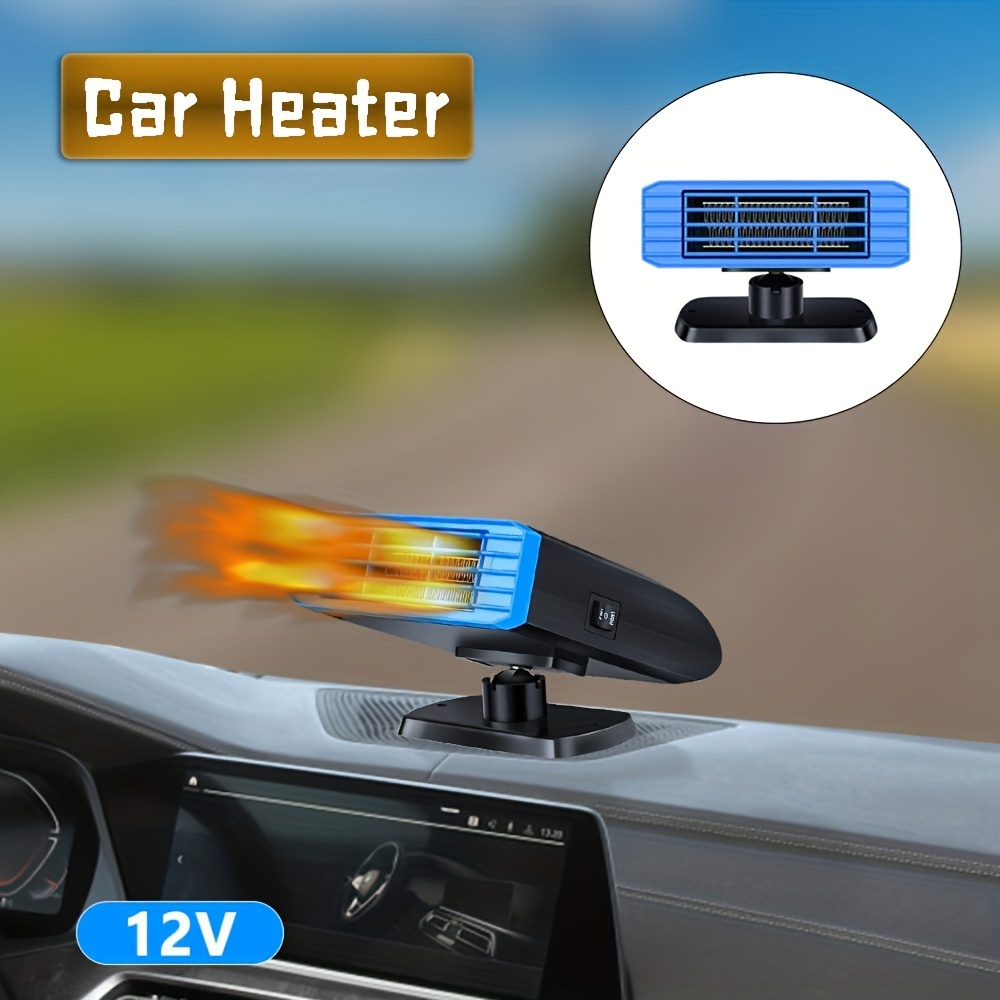 Plug in Car Heater, 12V 120W Heating & Cooling Car Heater, 2 in 1 Portable  Car Heater Defroster, Mini Car Fan Vehicle Electronic Air Heater Defrost