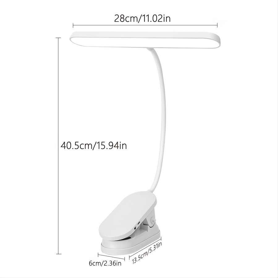 Newly Upgraded Multifunctional Magnetic Lamp Move Three In One LED Eye  Protection Lamp Portable Reading Desk Lamp With Back Clip - AliExpress
