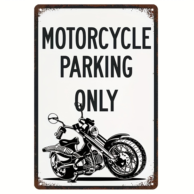 1pc Metal Tin Aluminum Sign Biker Dirt Bike Motorcycle Motocross