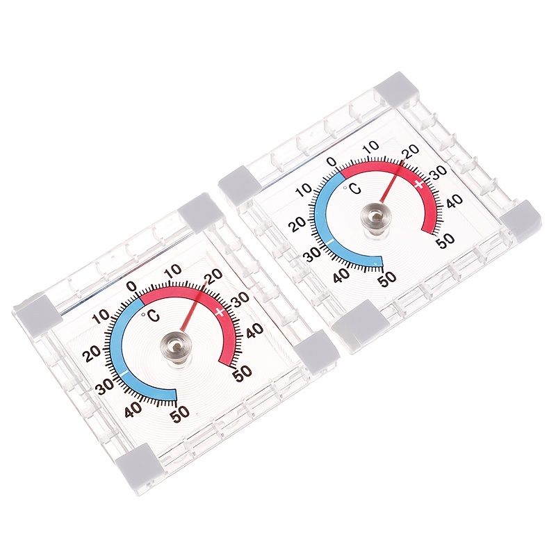 1pc Square Window Thermometer, Accurate Measurement Of Indoor And Outdoor  Temperature!