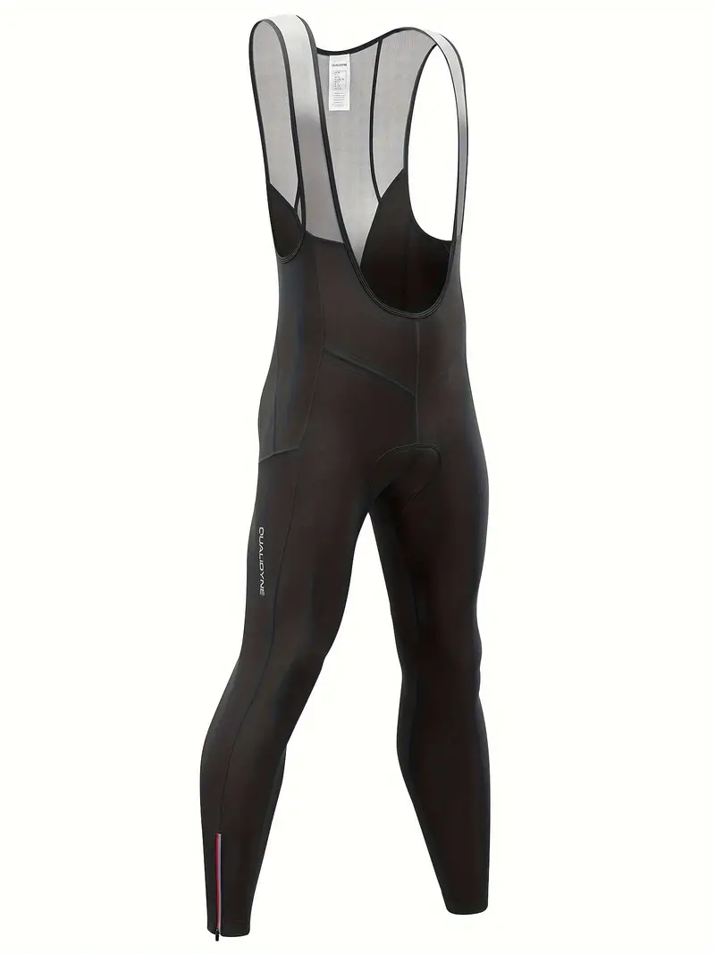 Winter Thermal Cycling Bib Tights With 3d Padding For Men - Temu
