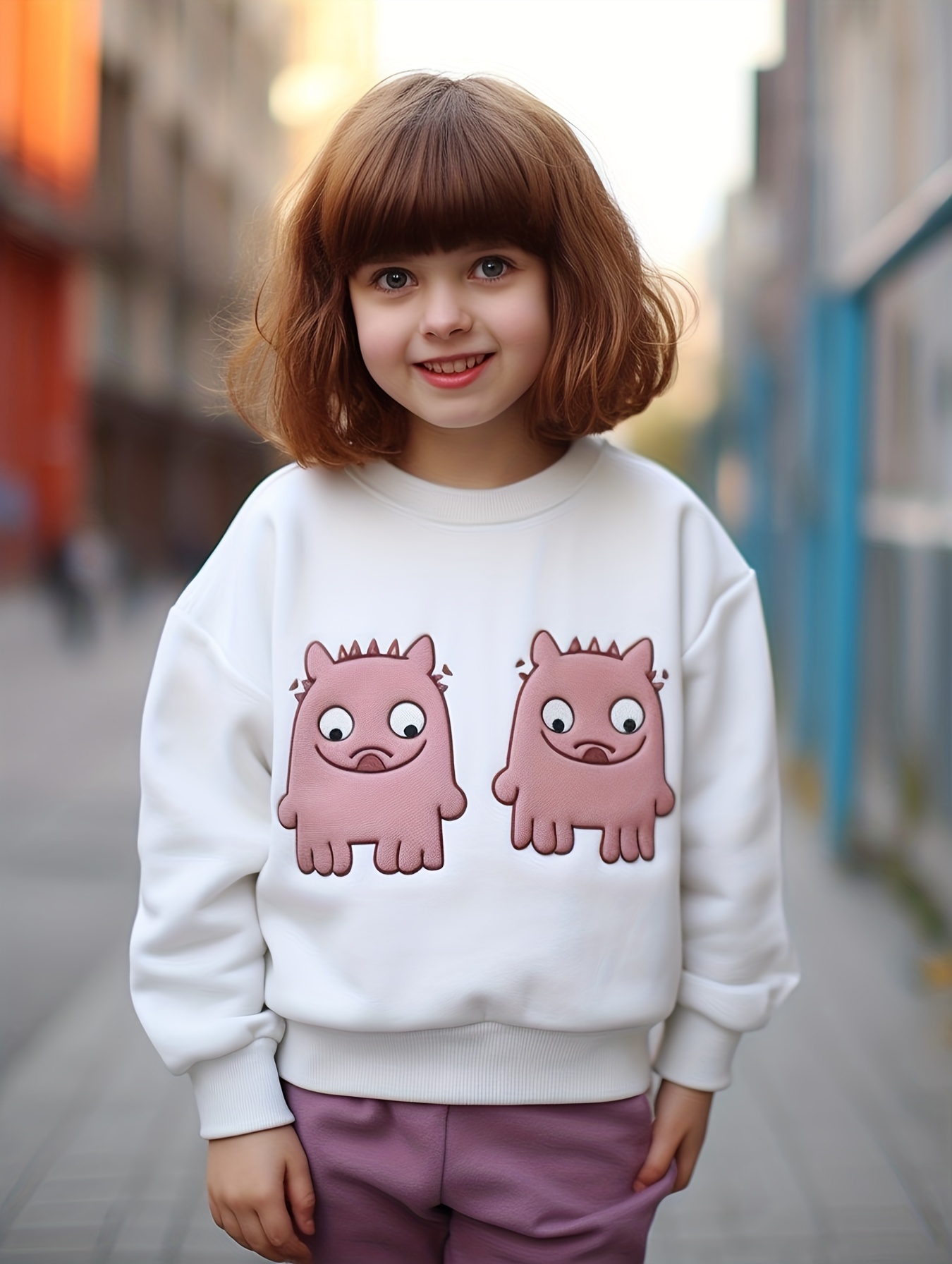 Girls Baby Cute Warm Furry Long Sleeve Dress Kids Clothes - Temu