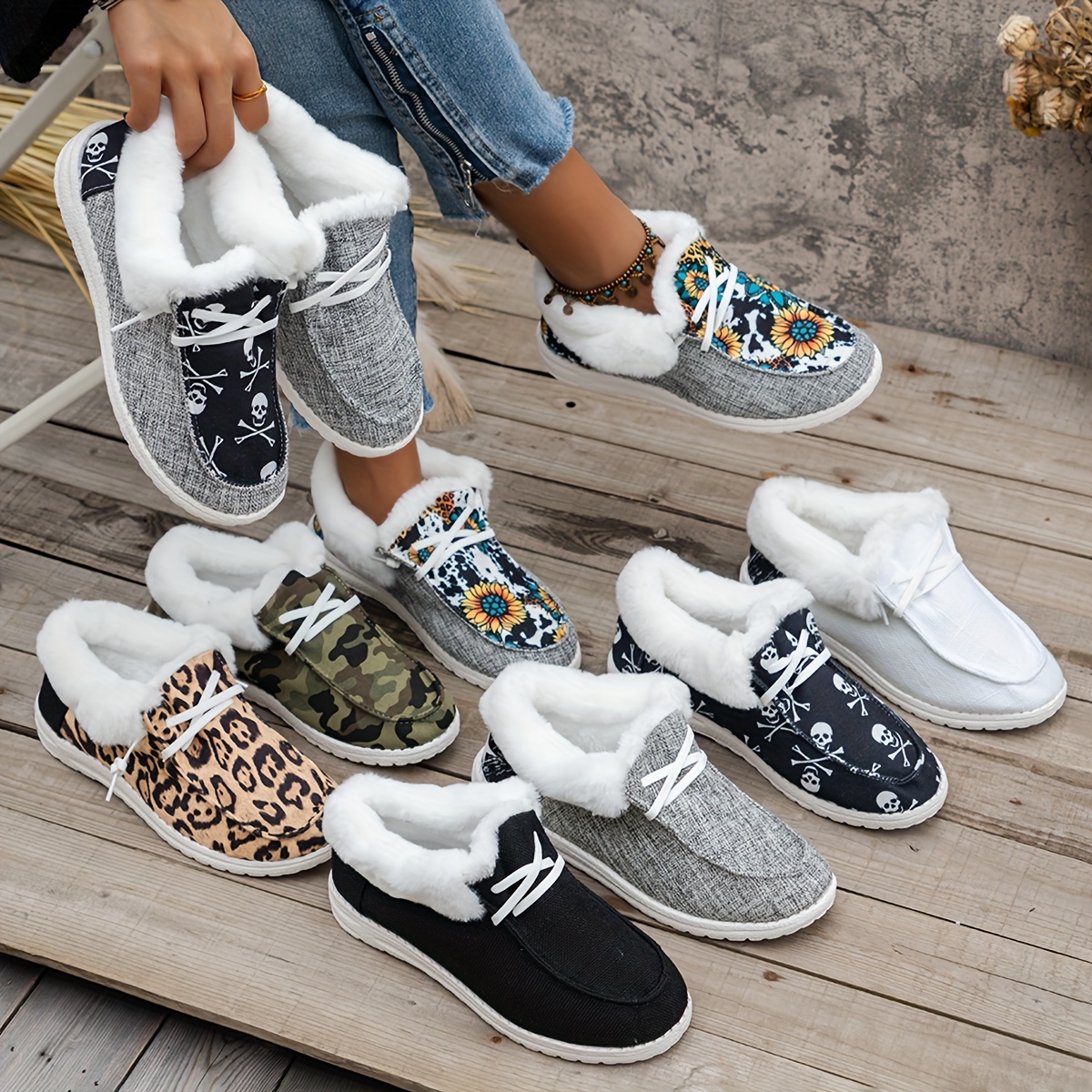 Women's Cartoon Print Knitted Sneakers, Slip On Shock Absorption Flat  Sporty Shoes, Lightweight Low-top Casual Shoes - Temu Bahrain