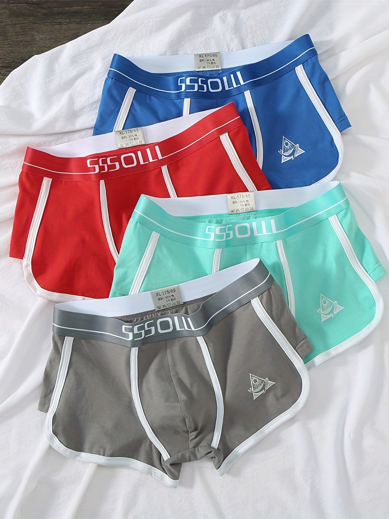 Men's Underwear Anti bacterial Breathable Soft Comfy High - Temu