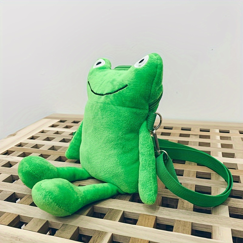Cute Frog Novelty Crossbody Bag Kawaii Cartoon Shoulder Bag - Temu