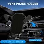 new mobile phone car holder 2023 upside hook air outlet