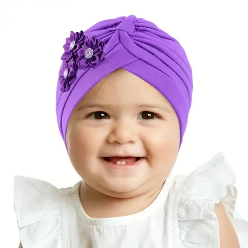 Chapeau En Dentelle Blanche Pour Bébé Fille De 0 À 3 Mois, Style