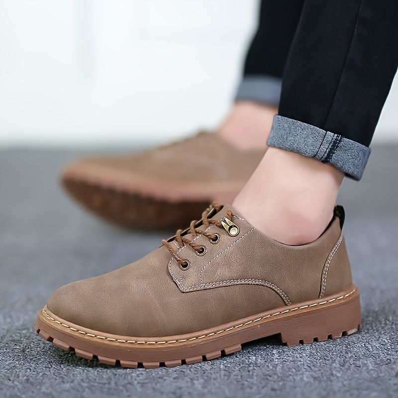 Men's Wear-resistant Lace-up Casual Shoes