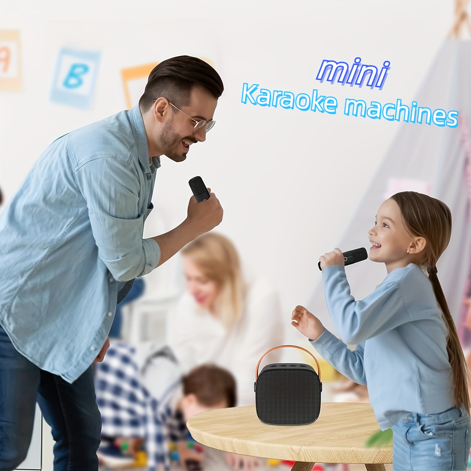 Karaoke Mikrofon Kinder, Drahtloses Bluetooth Mikrofon mit LED, Geschenke  Mädchen 3-12 Jahre, Tragbares Karaoke Maschine zum Singen,  Mikrofonspielzeug für Kinder Erwachsene Geburtstagsfeier KTV: :  Spielzeug