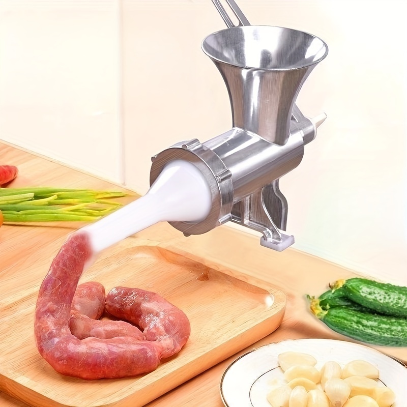 Manual Meat Grinder Heavy Duty Hand Operated Mincer Sausage Maker Machine  Noodle Maker, 1 unit - Gerbes Super Markets