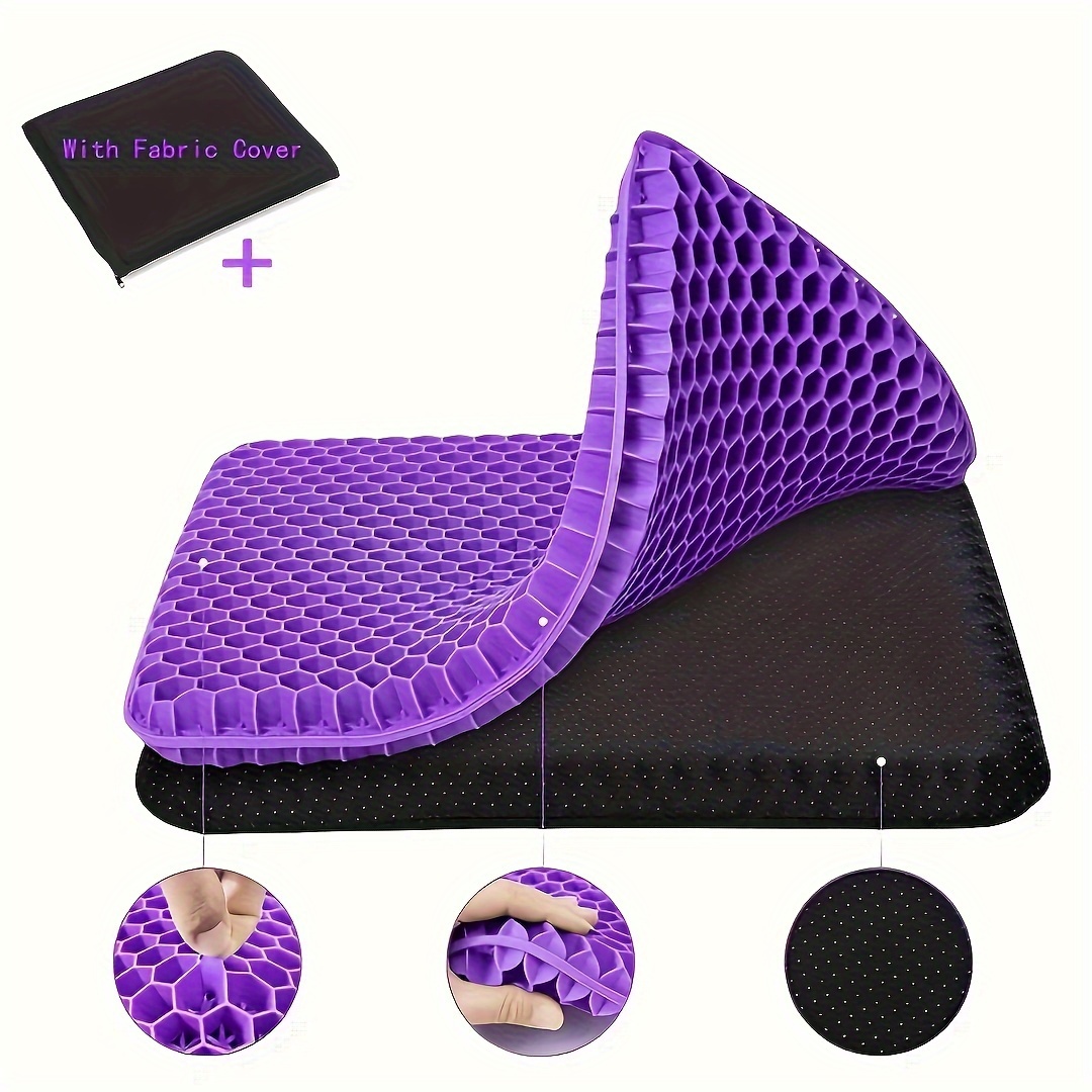 Cool Down Pressure And Relieve Back Pain Instantly With This Gel Seat  Cushion! - Temu