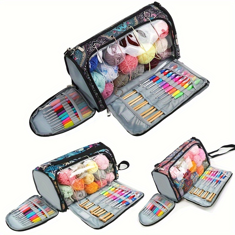 Printing Crochet Storage Bag Organizer Without Hooks Crochet