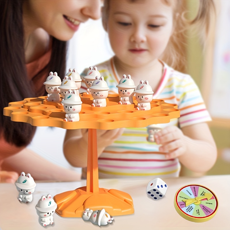Rabbit Balance Tree Jenga Toys for Parent Child Education
