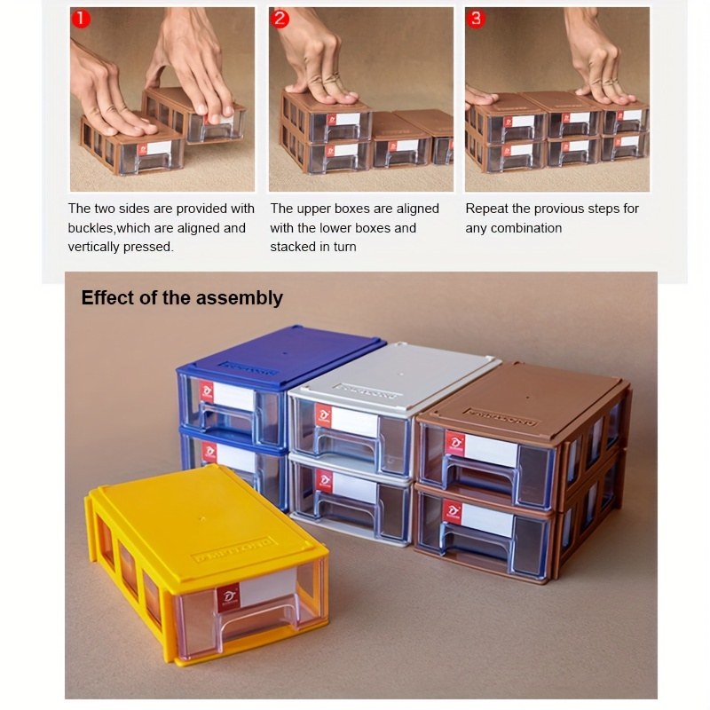 Yellow Compartments Tool Box Parts Organizer Box Plastic - Temu Canada