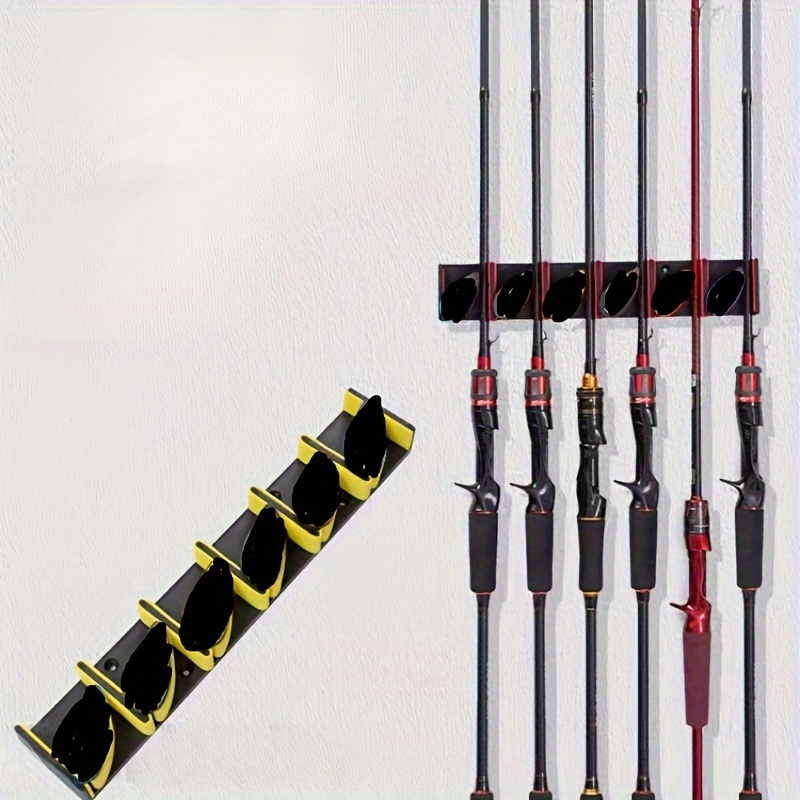 Vertical Fishing Rod Racks Wall Mounted - Temu