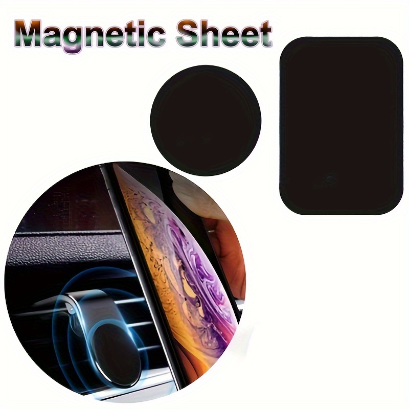 Magnetic Metal Plates For Magnetic Car Phone Holder - Temu