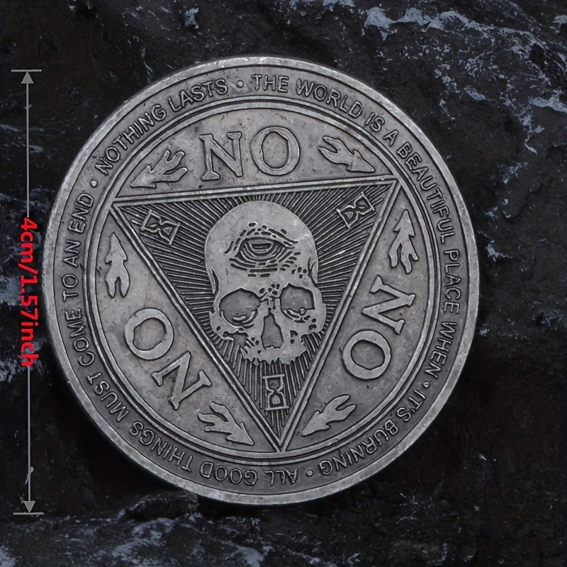 Yes No Craft Coin Unique Divination Decision Maker Diy Gift Temu