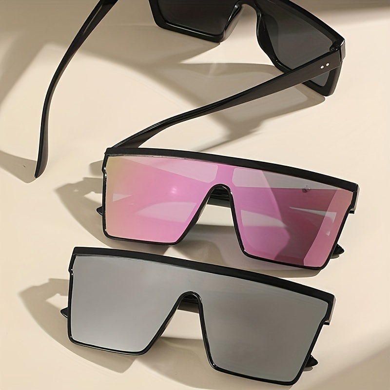 Shop Vacation Pink Vintage Mirrored Sunglasses for Men