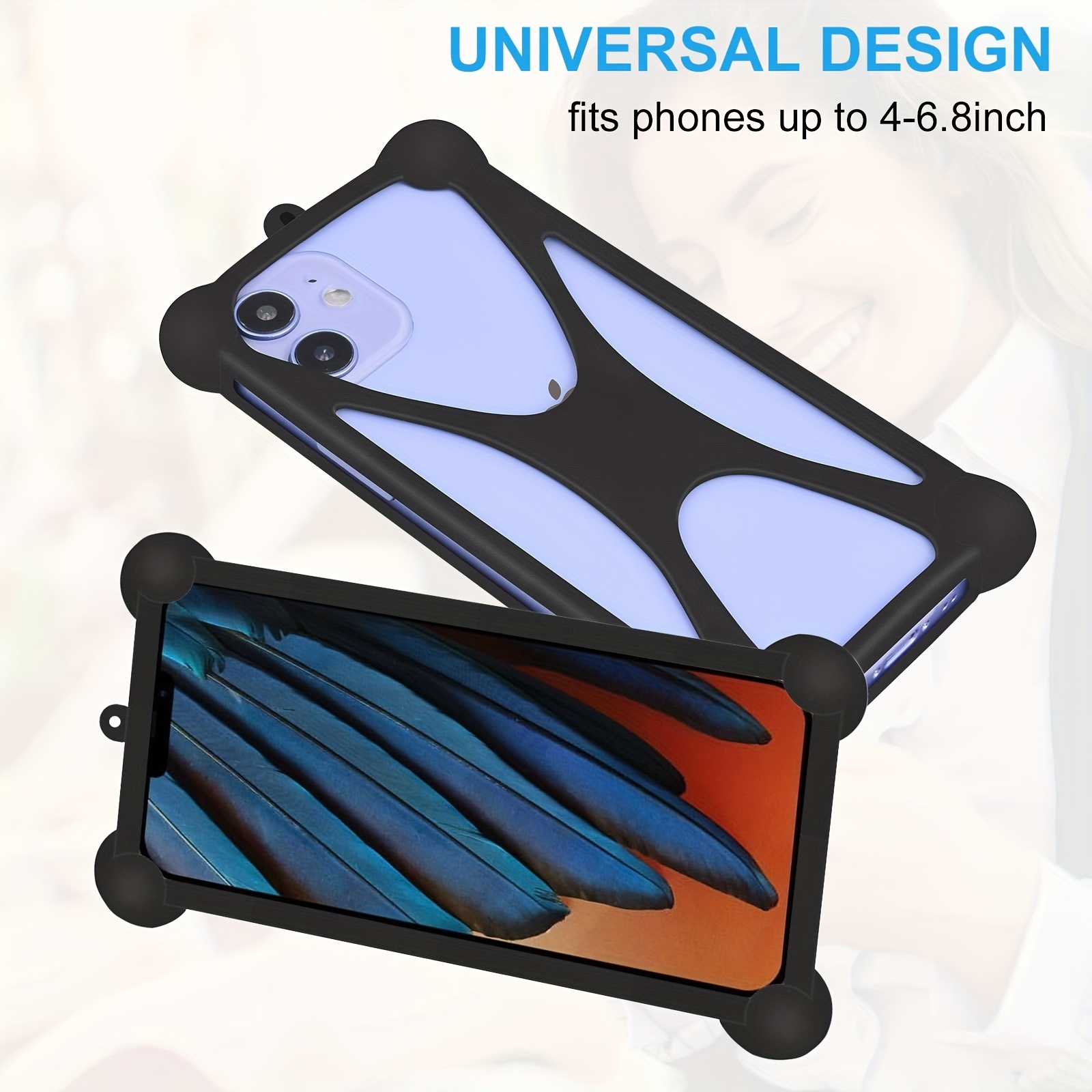 Universal Crossbody Cell Phone Lanyard Compatible with IPhone, Galaxy &  Most Smartphones, Phone Case Holder & Cross Body Strap 