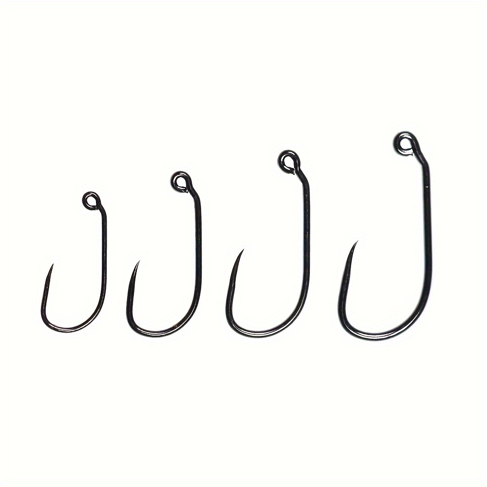 Fishing Hooks 50 pcs Gold Color Fly Tying Scud Hook Shrimp Fly Tying Fish  Hooks Fishing (Color : 50PCS Size 16)