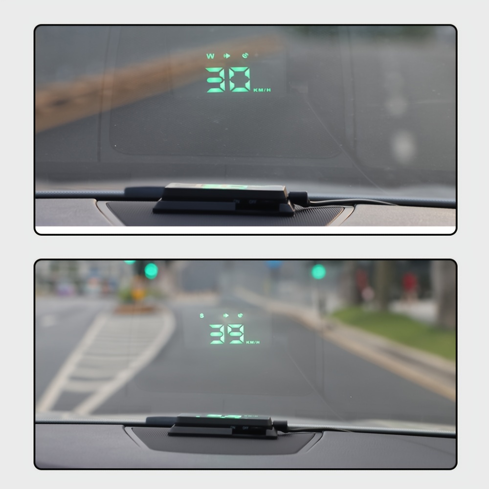 H1 Car Hud Projecteur Head Up Display Car Digital - Temu France