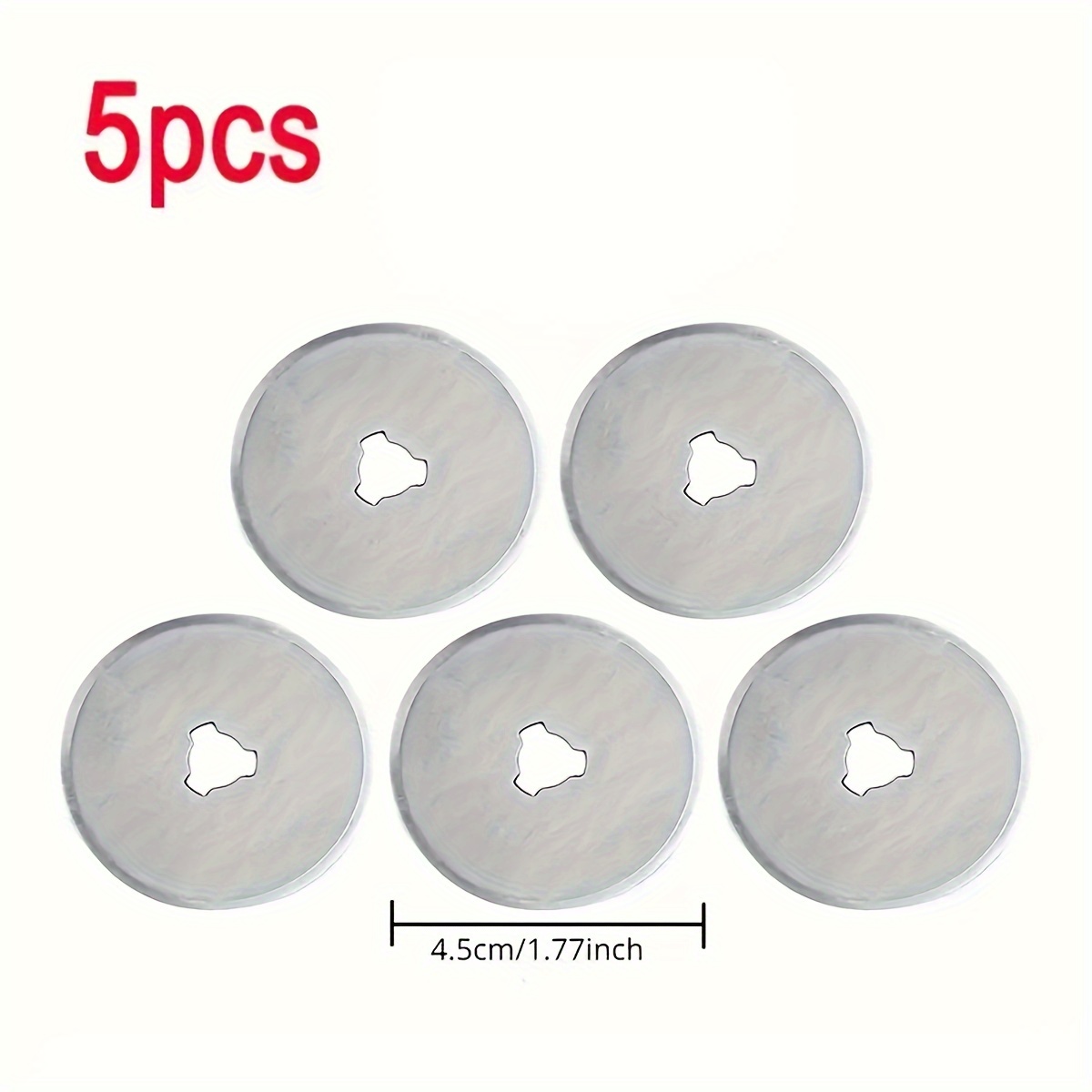 45mm Cutter Sewing with 5PCS 45mm Blades Round Cloth Guiding