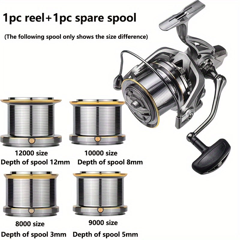 Edtara 8000/10000/12000 Spinning Fishing Reel High Strength Anti-Seawater Spinning Reel 10000