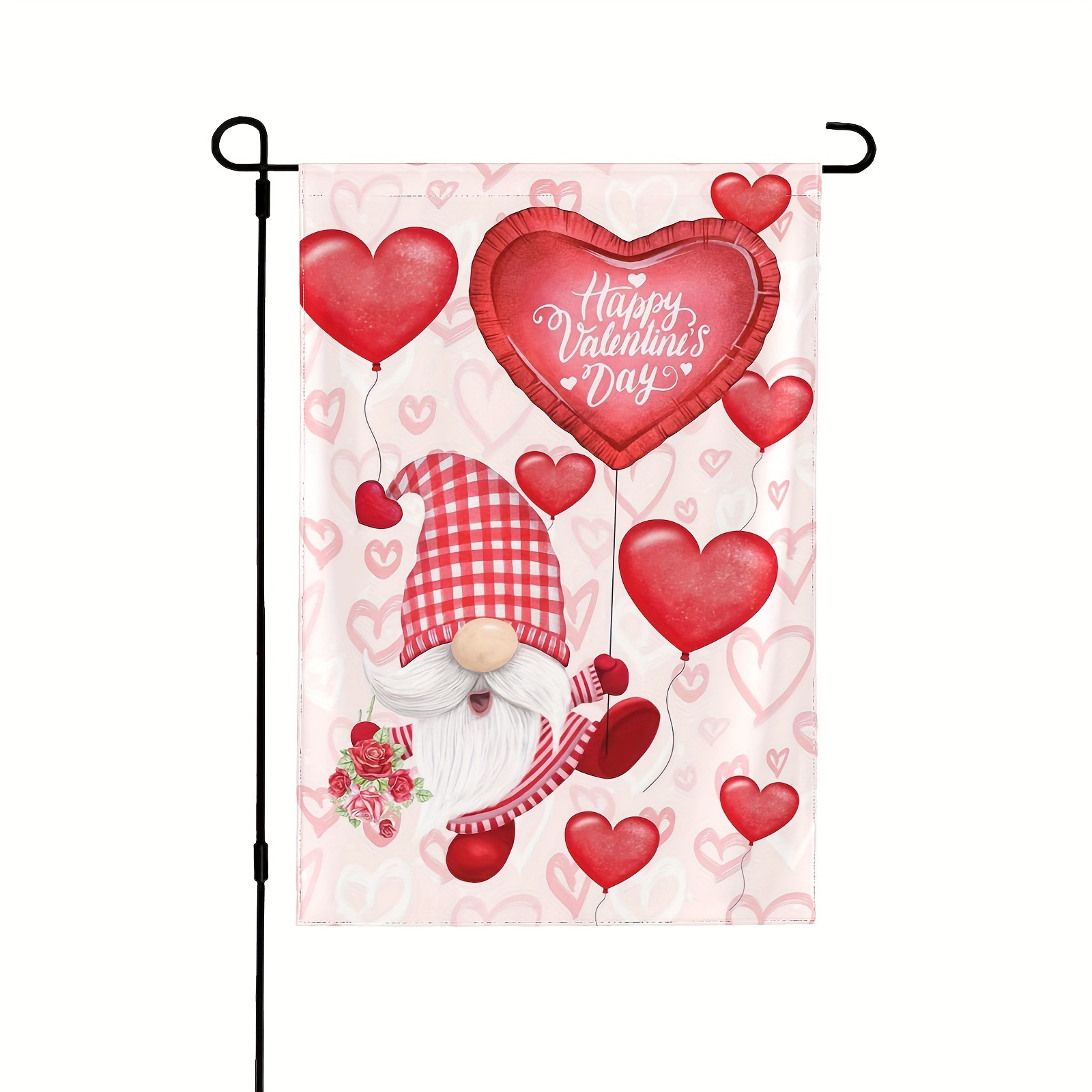 Dearhouse Valentine Day Garden Flag St Patricks Day Garden Flag Easter  Garden Flags 3 Pack Outdoor Decorations for Seasonal Home Yard Spring