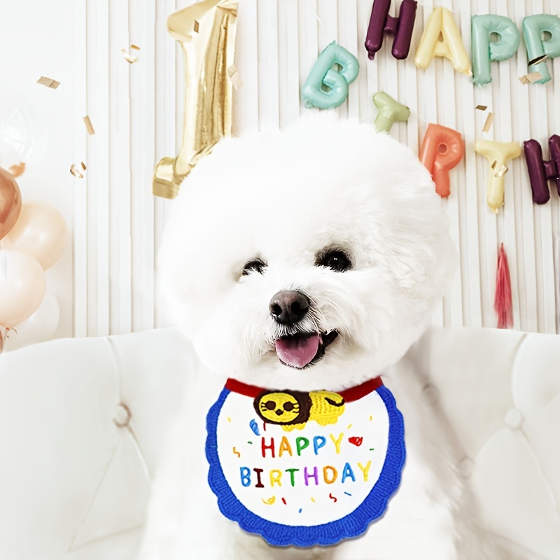 pet bandana adorable dog bandana birthday party dog Temu Australia