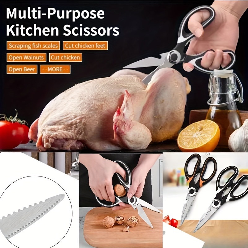 Multipurpose Kitchen Shears Multifunctional Shrimp Peeler - Temu