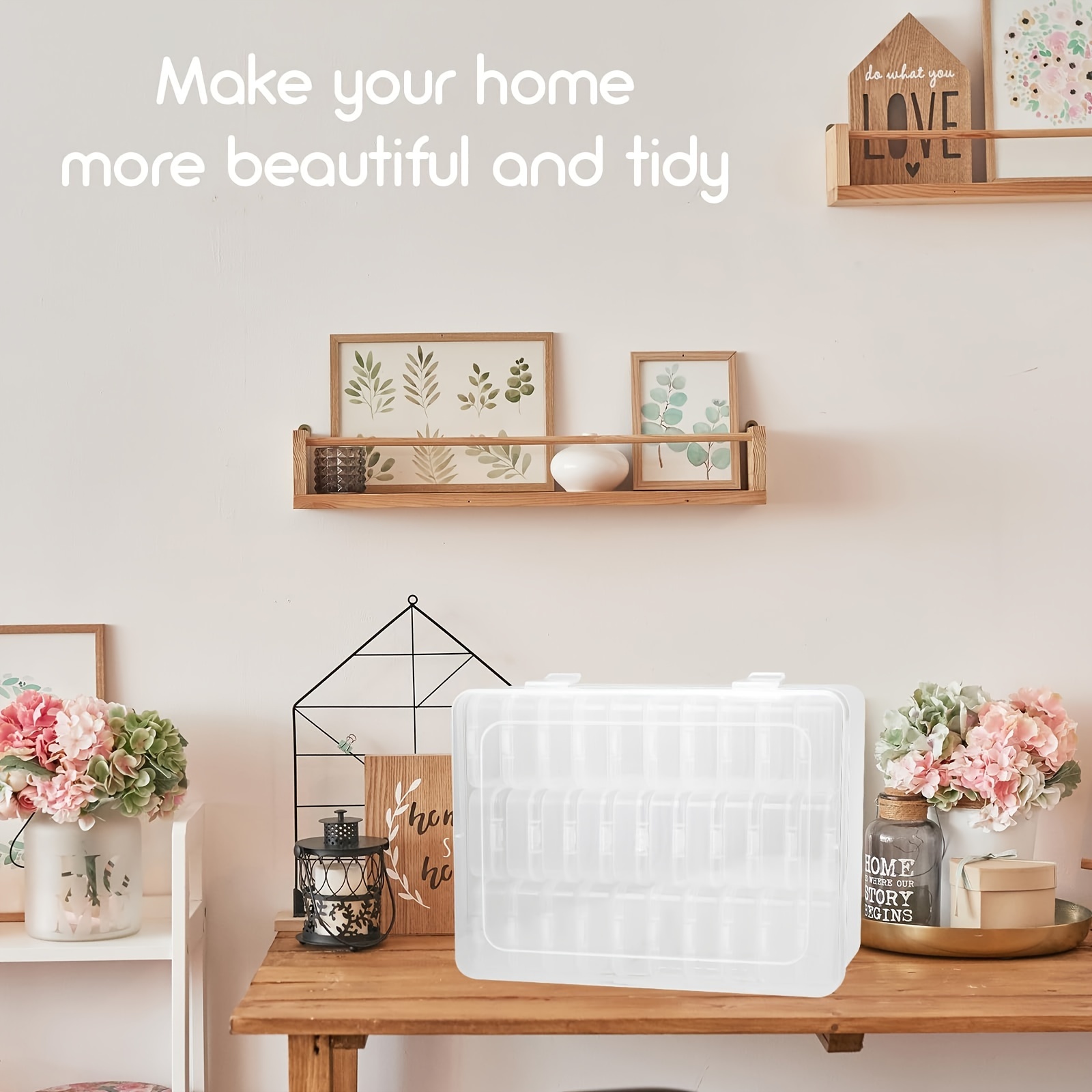 20 30pcs set of rectangular plastic storage box transparent multifunctional portable storage box   organizer used for hair accessories jewelry necklaces rings diy handmade rice beads classification storage containers art nail polish diamonds hardware tools and small accessories storage supplies Product details 9