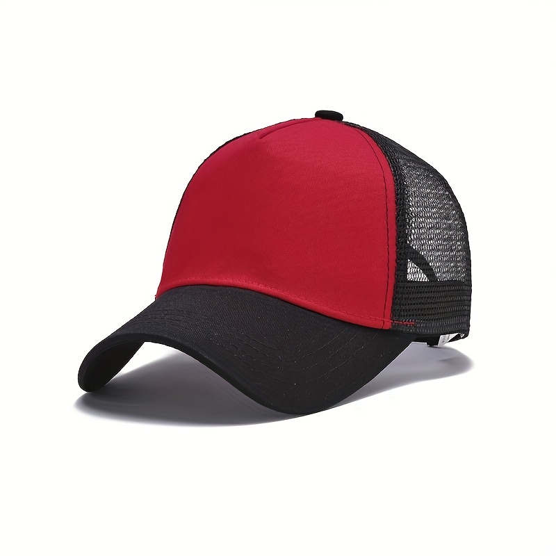 Unisex Mesh Trucker Hat Camouflage Baseball Cap
