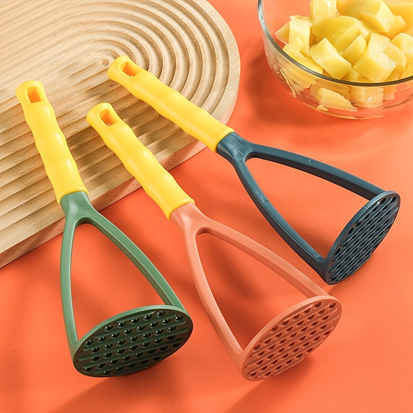 Kitchen Manual Potato Masher Stainless Steel Folding Press Mud