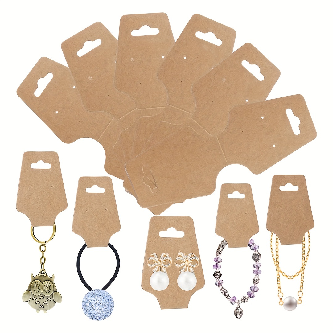 Fitted Bracelet Display Card Solid Necklace Clip Card Small - Temu