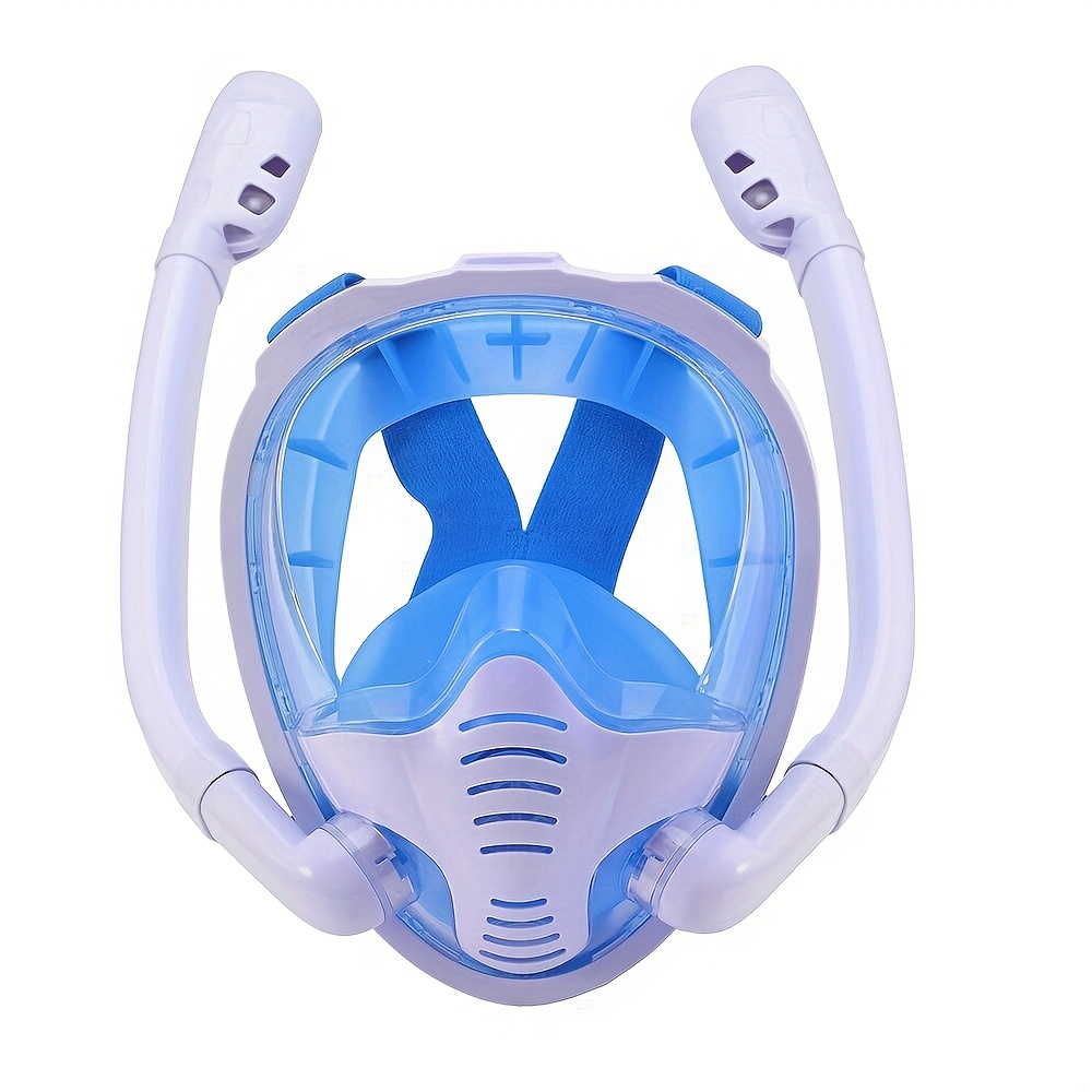 Augot Masque de Plongée Adulte, Anti Dent Masque Tuba 180°Panoramique Masque  de plongée Extrêmement Clair Masque Plongee Masque Snorkeling avec Bonnet  de Bain et Support de Caméra d'action : : Sports et