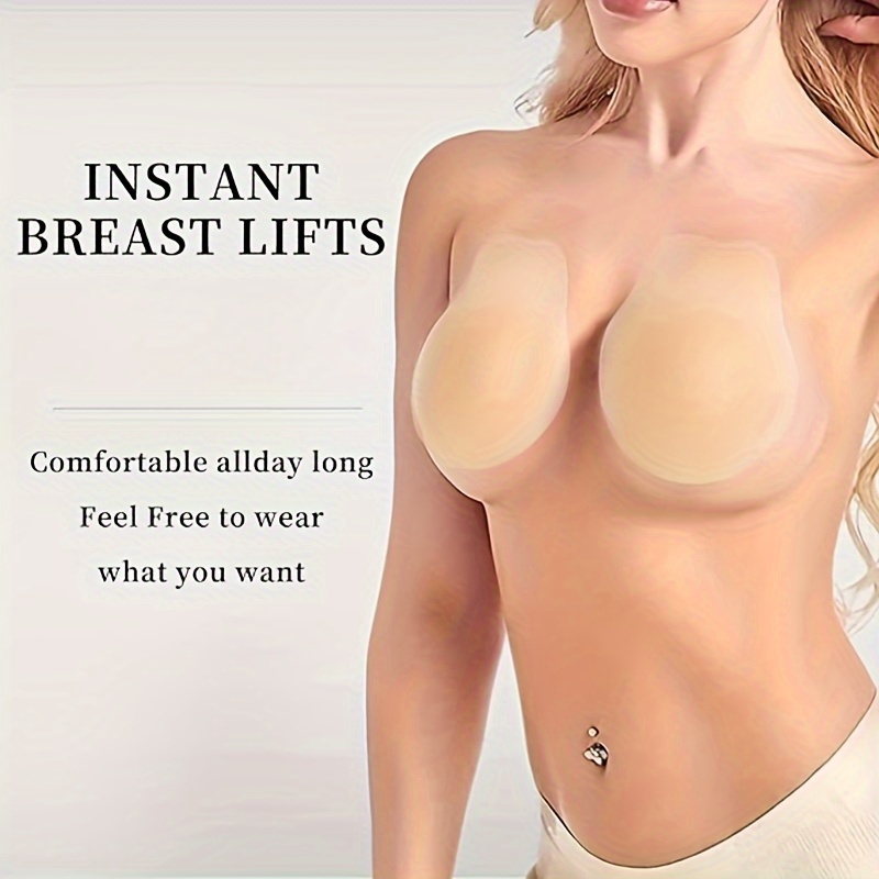 Lifting Stick-On Nipple Covers, Invisible Self-Adhesive Push Up Nipple  Pasties, Women's Lingerie & Underwear Accessories