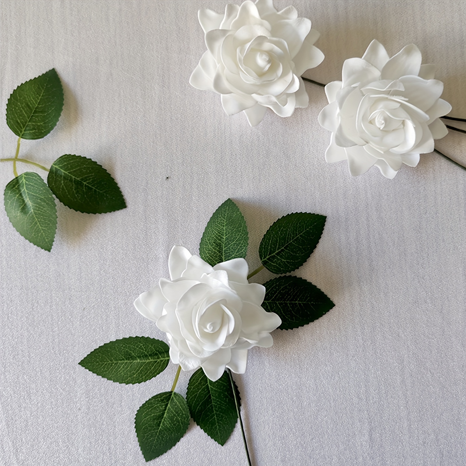 White Artificial Gardenia Flower Arrangements Perfect For - Temu