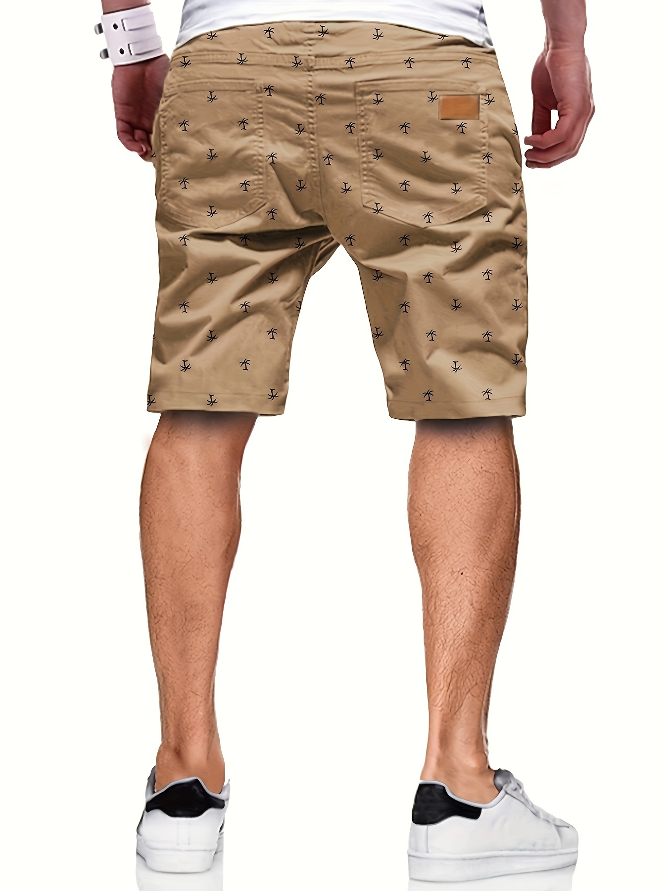 Shorts Carga Estampados Casuales Hombres Bolsillos Verano Temu