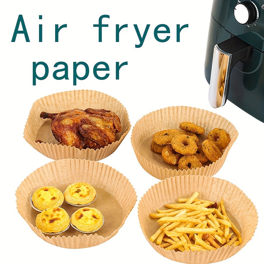 1pc 100 Sheets Air Fryer Parchment Paper, Cake Baking Paper, Oil-absorbing  Paper, Silica Paper, Parchment Paper For Steaming