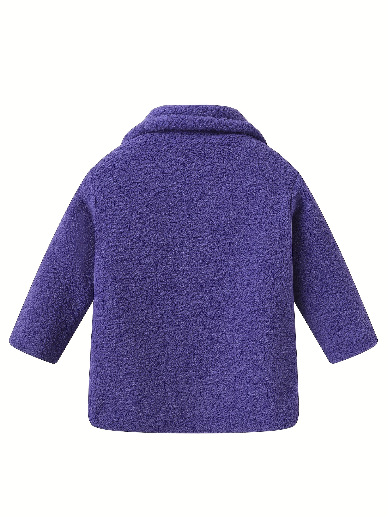 Girls Lamb Fleece Jacket Fashion Thickened Warm Tops Teenager Winter New  Cotton Outerwear Wool Sweater Hoodid Coat 8 10 12 14 Y