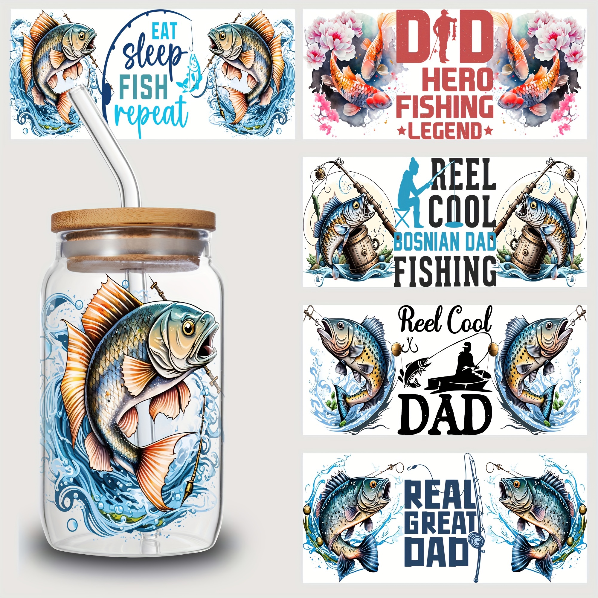 Fish Decorative Stickers Fishing Gear Fishbox Fishing Box - Temu