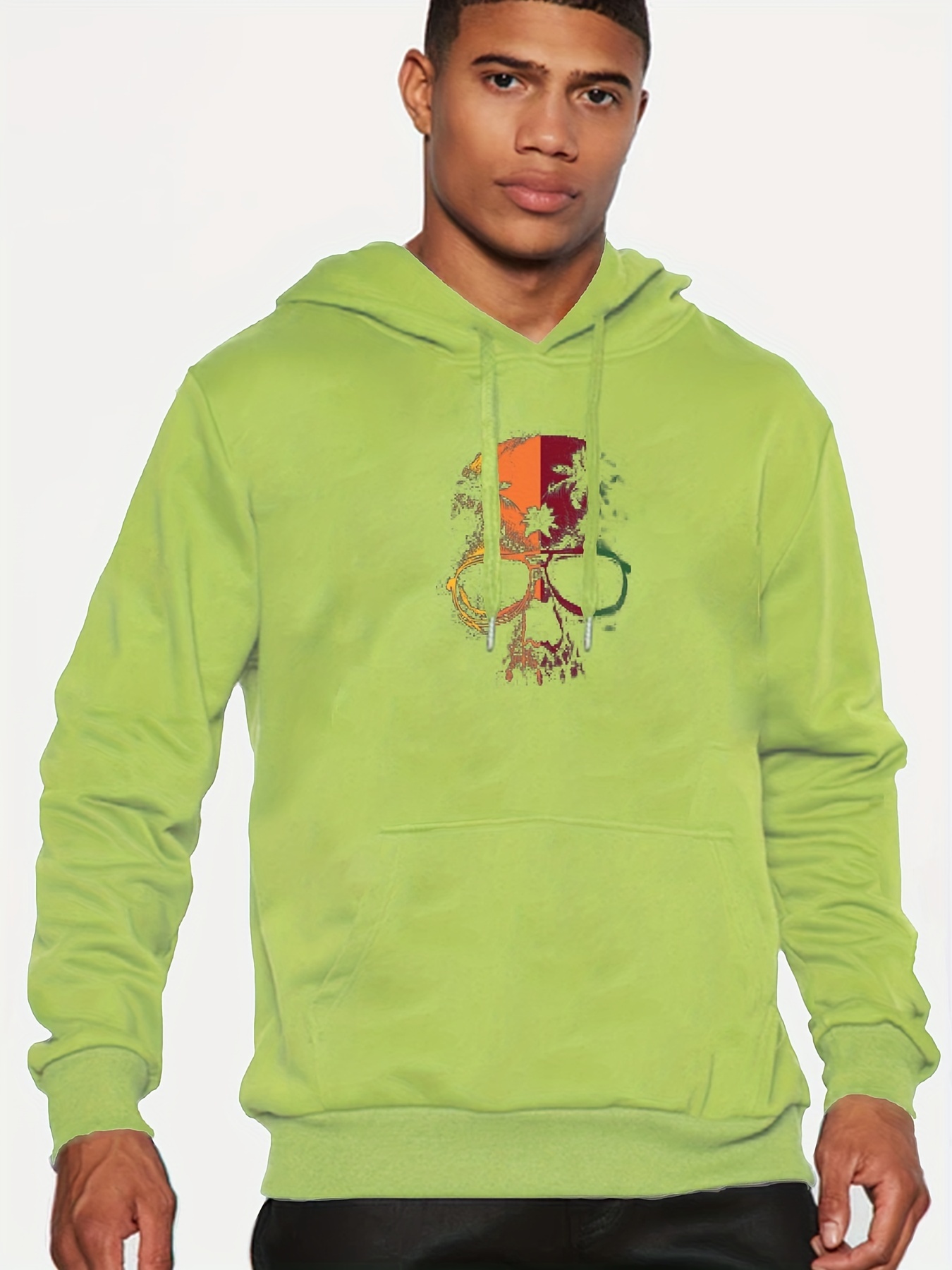 PITBULL Herren Hoodie - Streetwear Mit Tattoo-Print, Bequem & Stylisch
